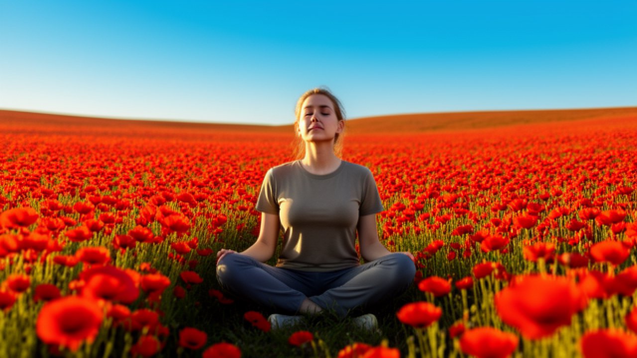 Cohérence cardiaque coquelicots : respirez au rythme des champs pour apaiser votre cœur et cultiver la sérénité