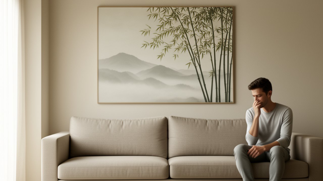 Tableau Zen : L'Art Minimaliste qui Apaie Votre Esprit et Soutient Votre Bien-Être