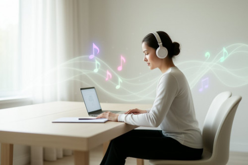 Musique zen pour travailler : cultiver le calme pour mieux avancer sans s’épuiser
