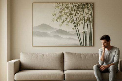 Tableau Zen : L'Art Minimaliste qui Apaie Votre Esprit et Soutient Votre Bien-Être